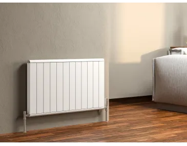 Calorifer decorativ LOJIMAX colecția LOVA LINE 600x967 mm, Alb