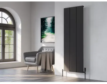 Calorifer decorativ LOJIMAX colecția NISH 1800x404 mm, Negru