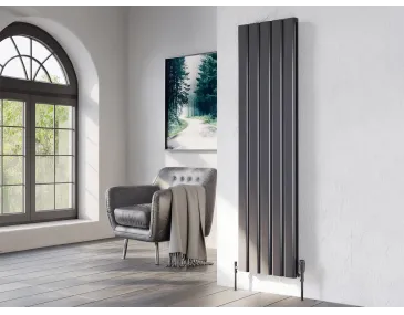 Calorifer decorativ LOJIMAX colecția DIAMOND DOUBLE 1800x396 mm, Antracit