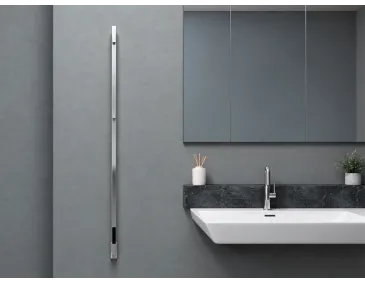 Uscător de prosoape de design CARISA, colecția MAXIM, 1500x30 mm, Crom