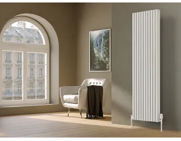 Calorifer decorativ LOJIMAX colecția RETRO 1400x340 mm, Alb