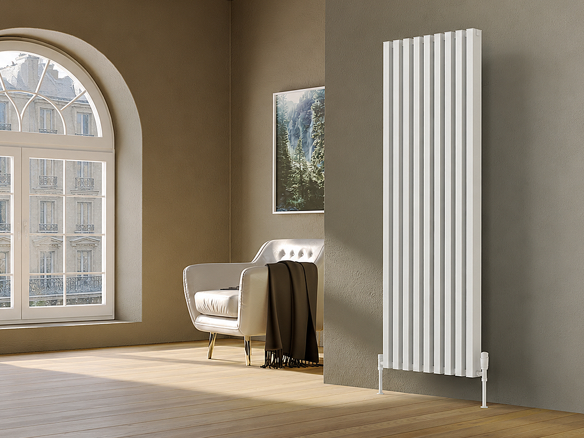 Calorifer decorativ LOJIMAX colecția OPAL 800x549 mm, Alb