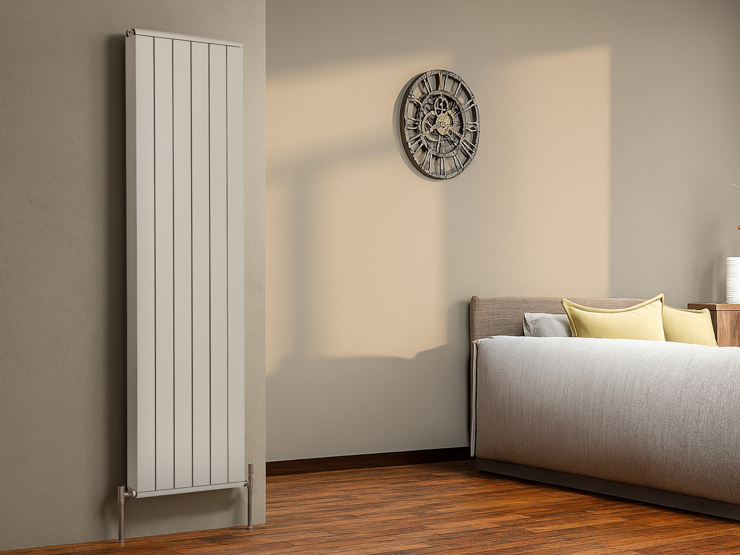 Дизайнерский радиатор LOJIMAX коллекция LOVA LINE 1800x400 мм, LEMON