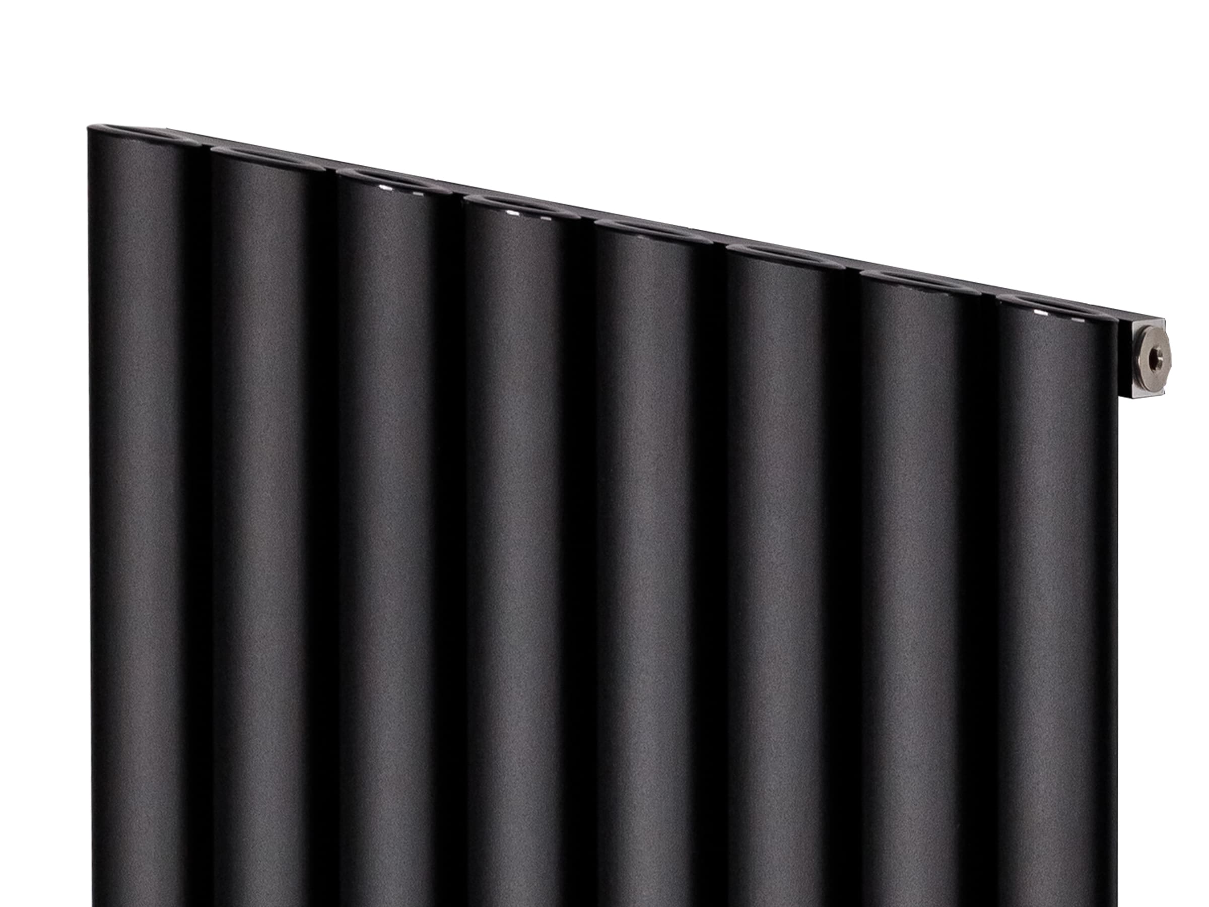 Calorifer decorativ LOJIMAX, colectie BELLA 1400 mm. 1053 mm. negru mat