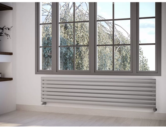 ALUMINUM HORIZONTAL RADIATOR BELLA HRZ inaltimea 1400 mm. latimea 581 mm. alb mat