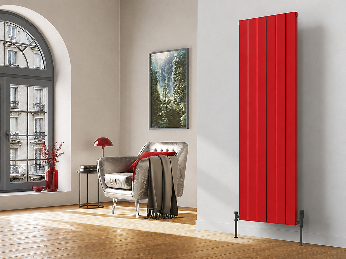 Calorifer decorativ LOJIMAX colecția FLAT 1800x394 mm, RAL 3020