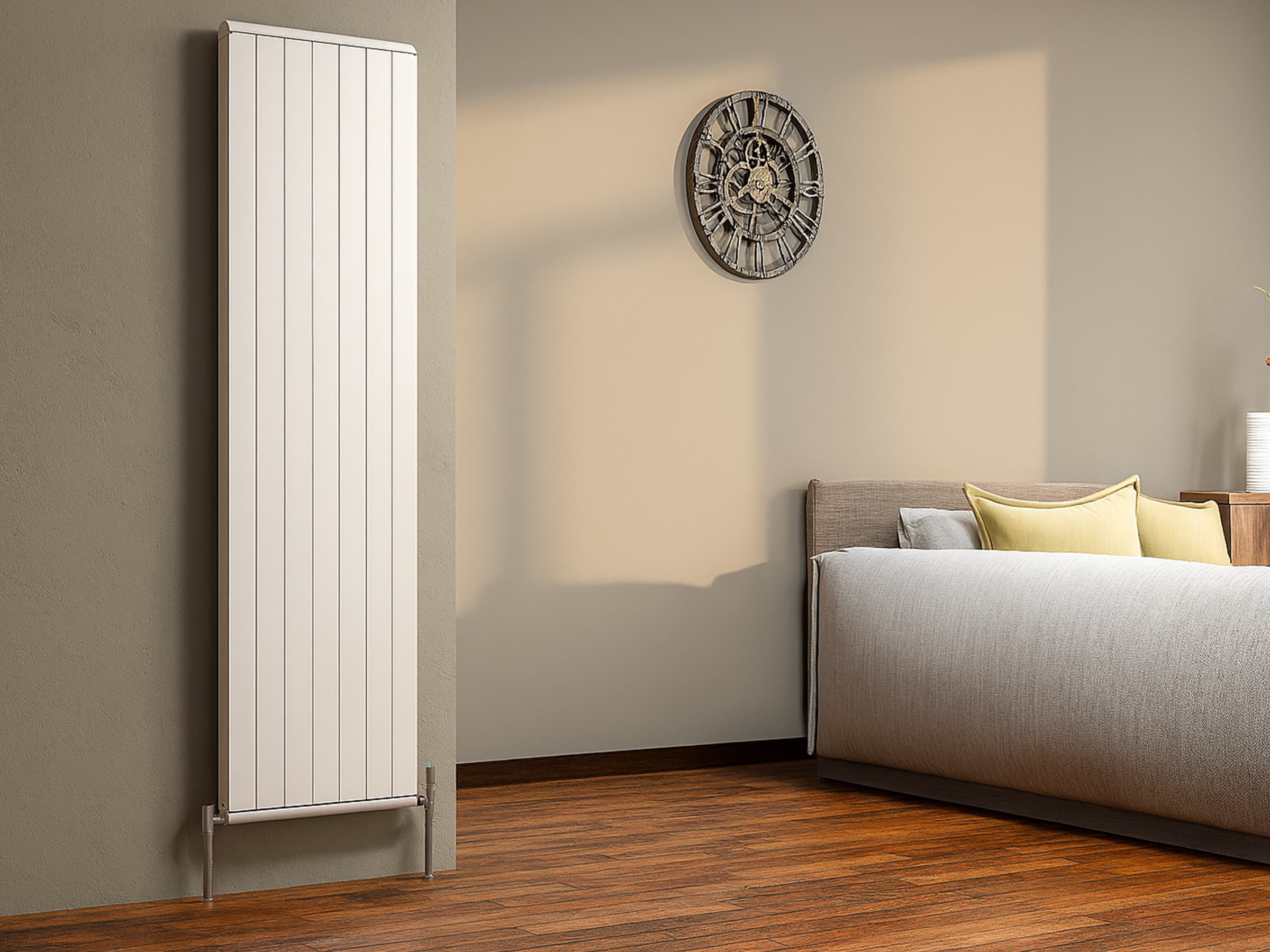Calorifer decorativ LOJIMAX colecția LOVA LINE 1400x481 mm, Alb