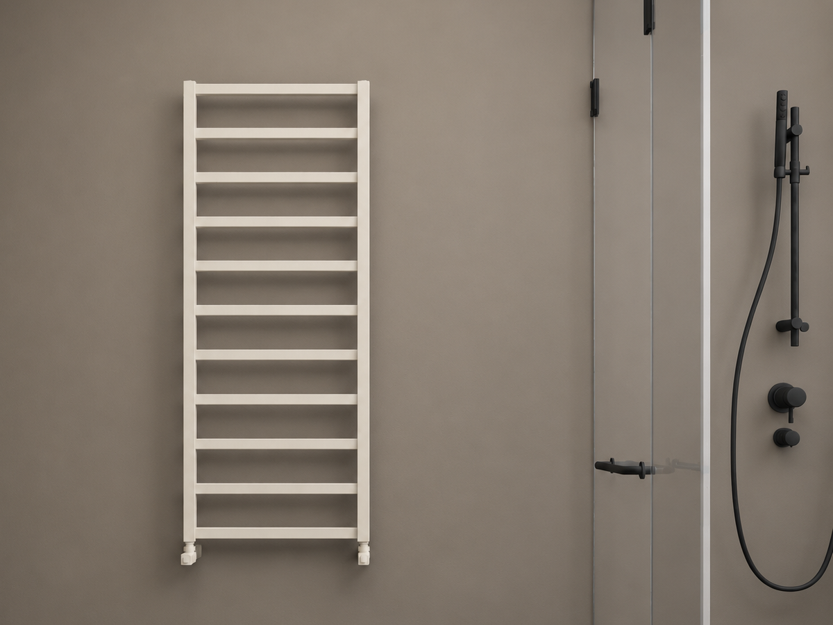 Uscător de prosoape de design CARISA, colecția BURTON, 760x480 mm, LEMON