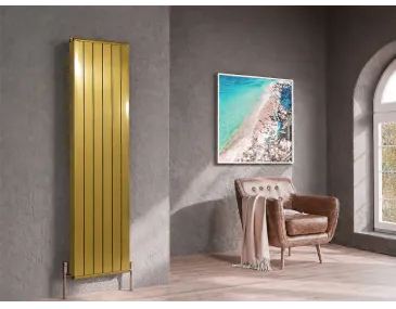 Calorifer decorativ LOJIMAX colecția LOVA LINE 1800x400 mm, ANTIQUE LIGHT BRASS
