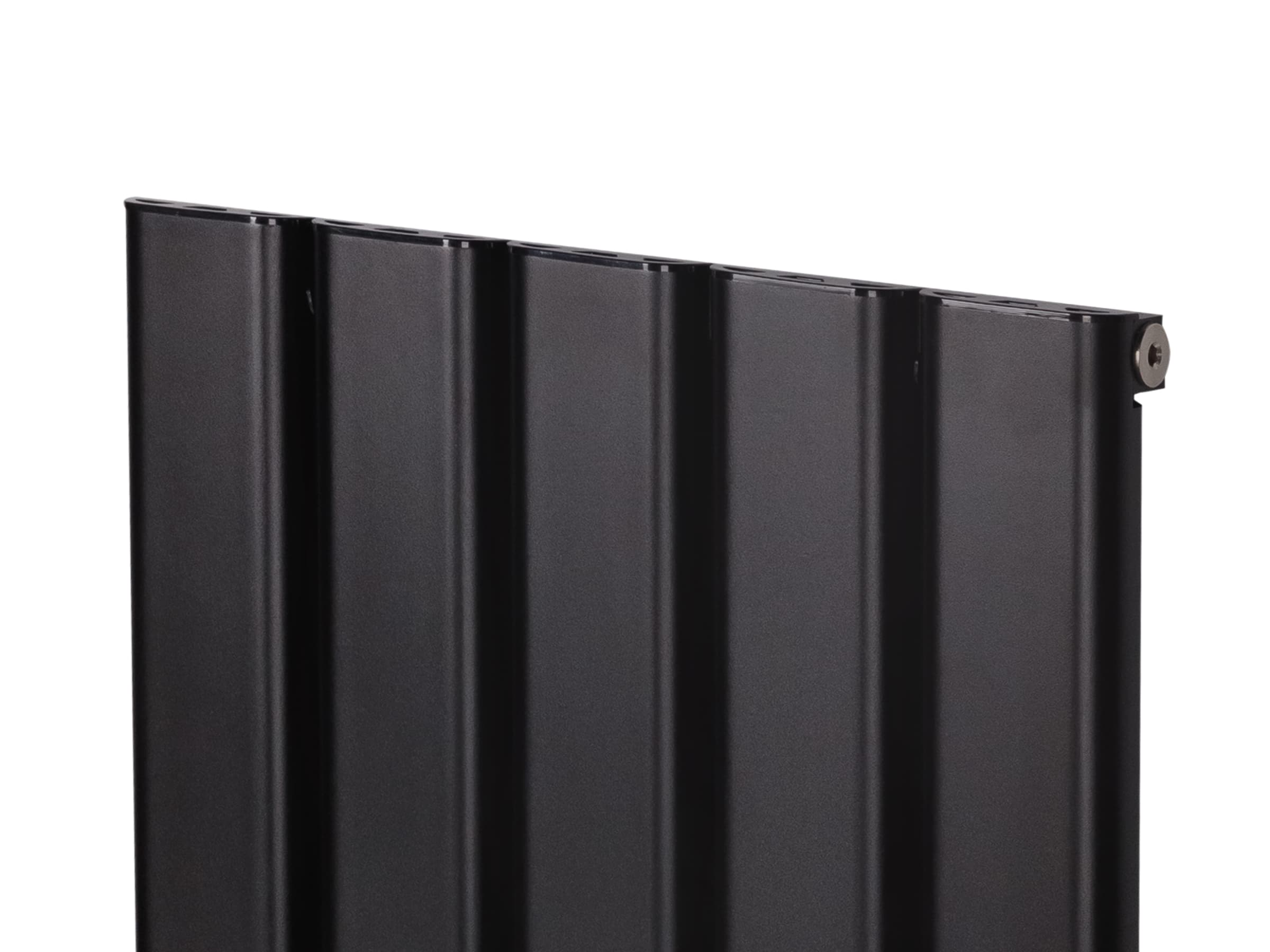 Calorifer decorativ LOJIMAX, colectie DIAMOND 300 mm. 1396 mm. negru mat