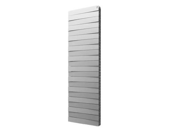 Биметаллические радиаторы Royal Thermo PianoForte Tower Silver Satin 18 сек.