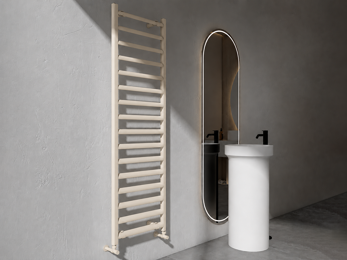 Uscător de prosoape de design CARISA, colecția LARA L, 800x485 mm, LEMON