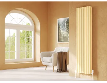Дизайнерский радиатор LOJIMAX коллекция BELLA DOUBLE 2000x404 мм, Lemon