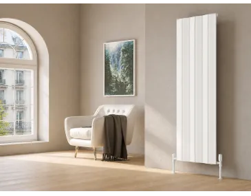 Дизайнерский радиатор LOJIMAX коллекция AMAZONITE 1200x620 мм, Белый