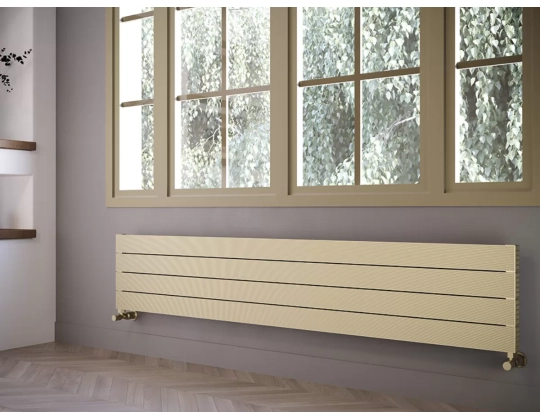 ALUMINUM HORIZONTAL RADIATOR BIANCO HRZ высота 900 мм. ширина 416 мм. белый мат