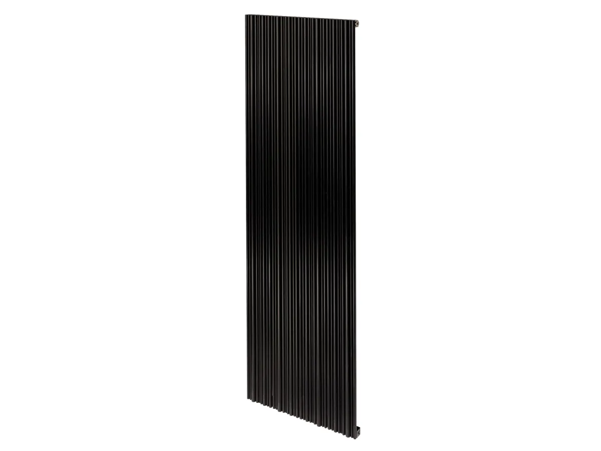 Дизайнерский радиатор LOJIMAX коллекция BAMBOO 1600x479 мм, Black Matt Anodising