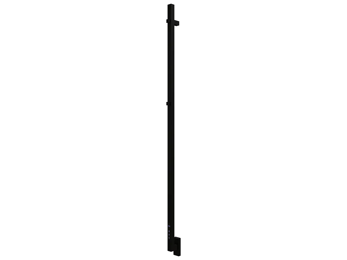 Uscător de prosoape de design CARISA, colecția MAXIM, 1500x30 mm, Negru