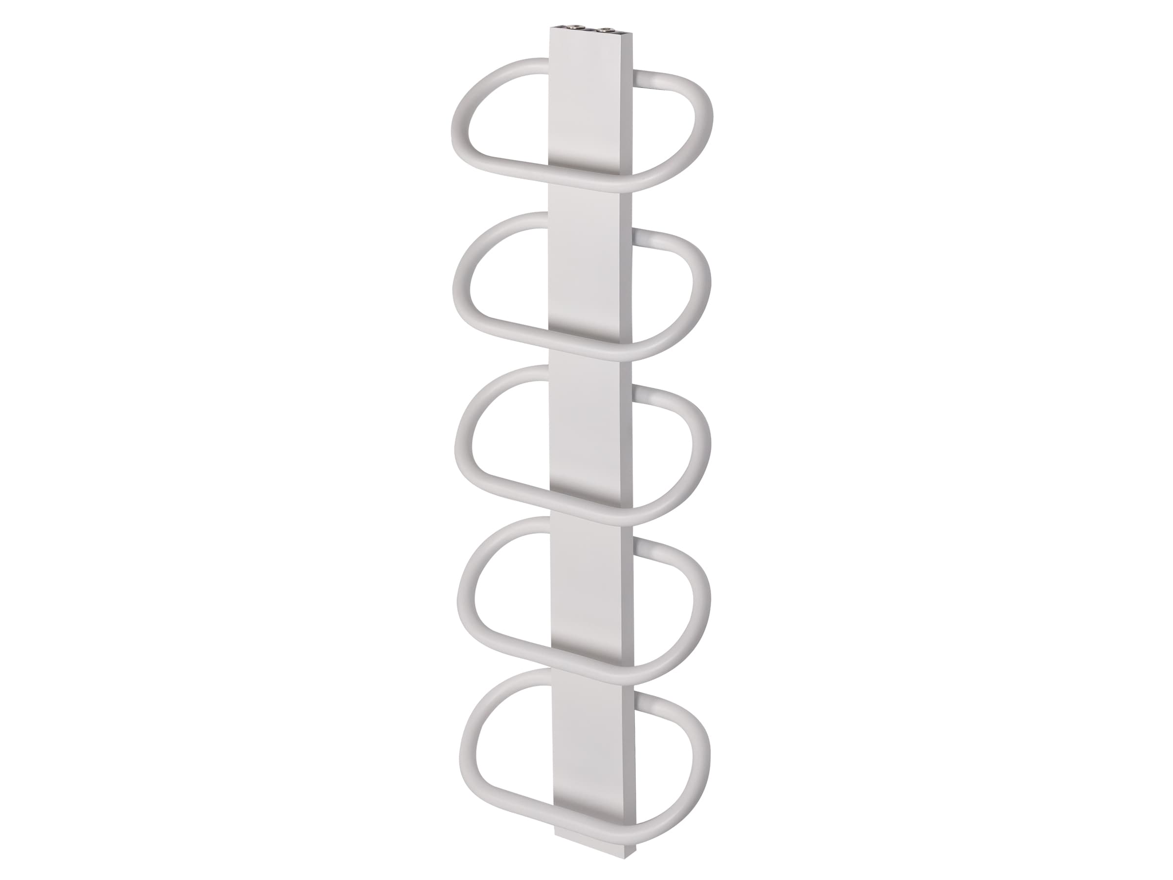 Uscător de prosoape decorativ LOJIMAX, colecția PEARL Lățime 1010 mm. Înălțime 400 mm. negru mat