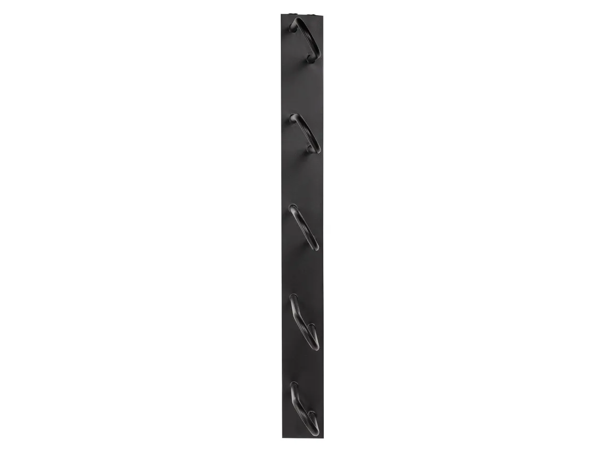 Uscător de prosoape de design LOJIMAX colecția PRUSIAS 1000x400 mm, Negru