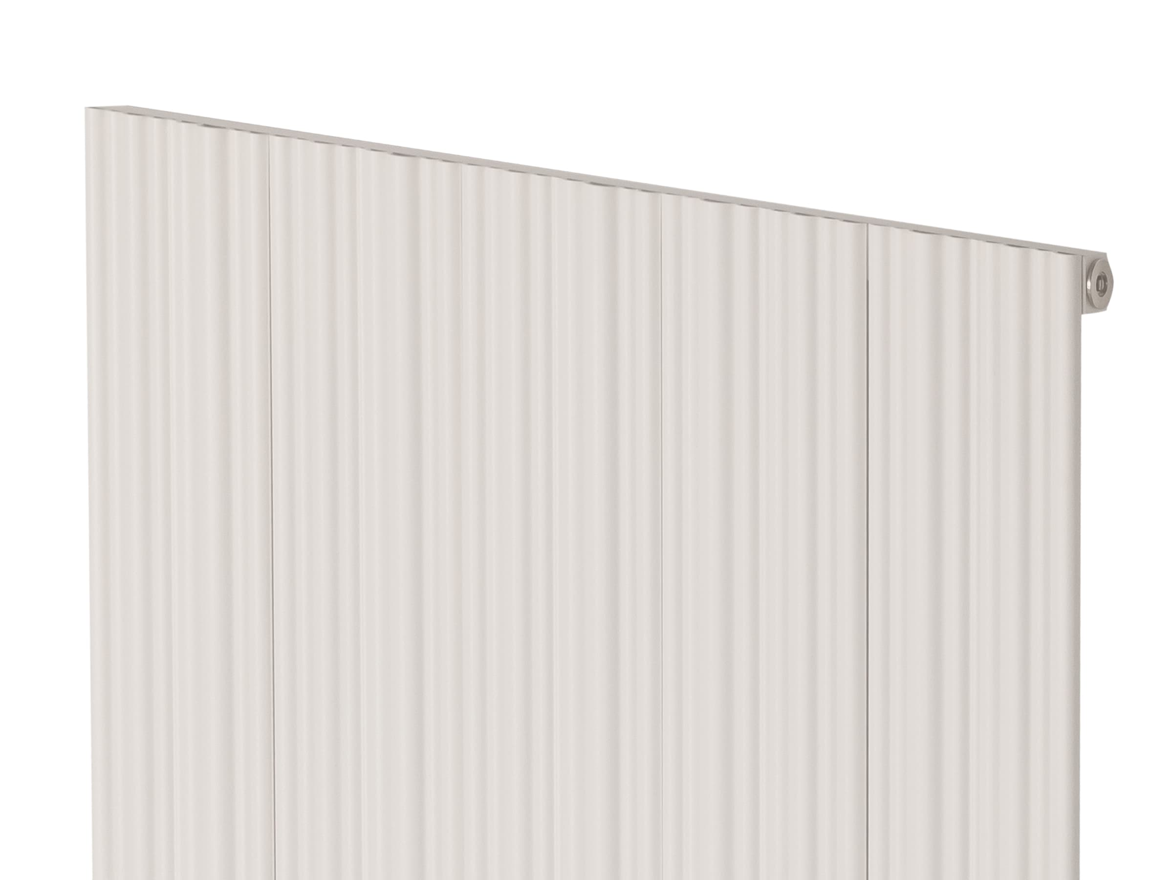 Calorifer decorativ LOJIMAX, colectia BAMBOO inaltimea 300 mm. latimea 239 mm. INOX MATT ANODISING