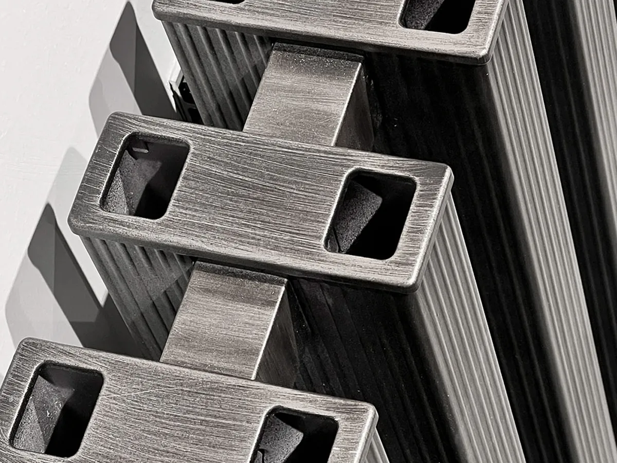 Дизайнерский радиатор LOJIMAX коллекция AMETIST 1600x380 мм, Antique Silver