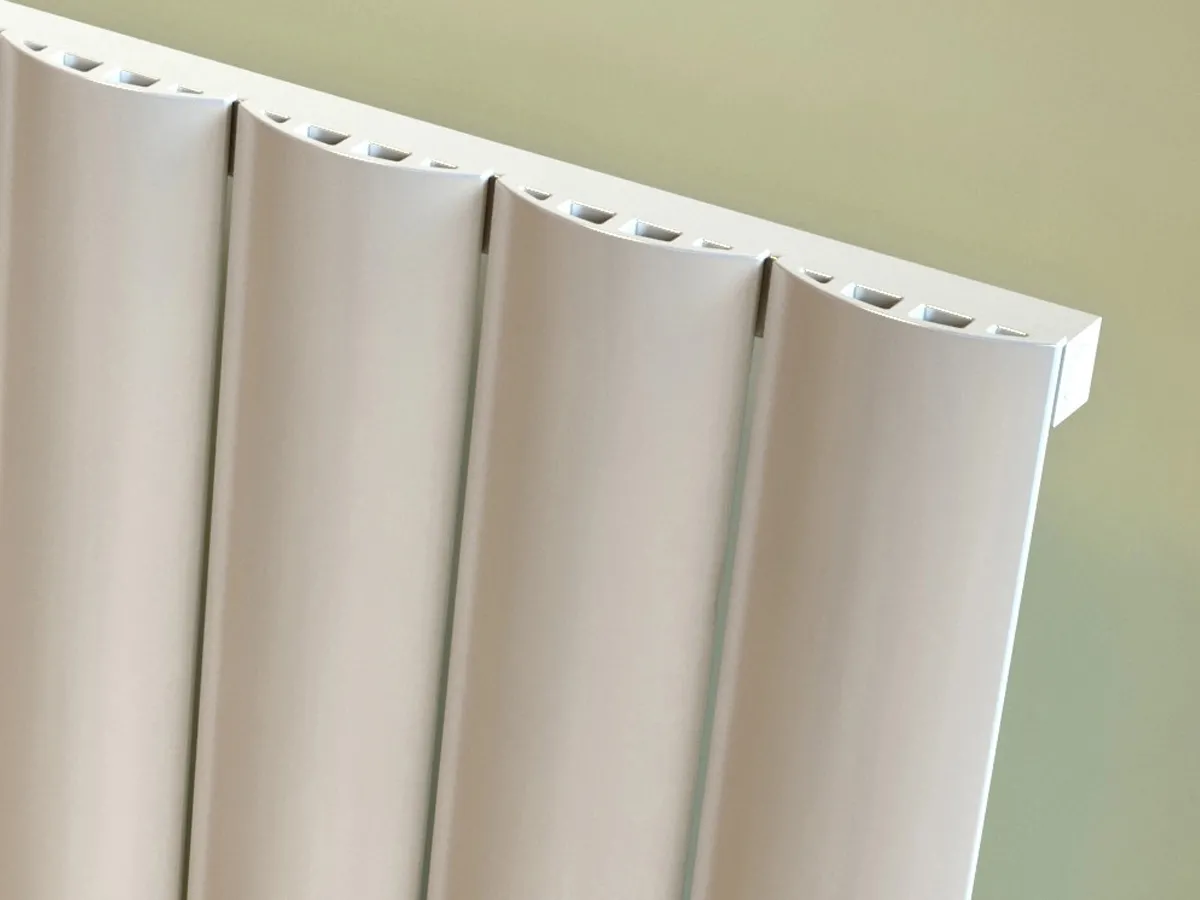 Calorifer decorativ LOJIMAX colecția OTIS 1400x516 mm, Alb