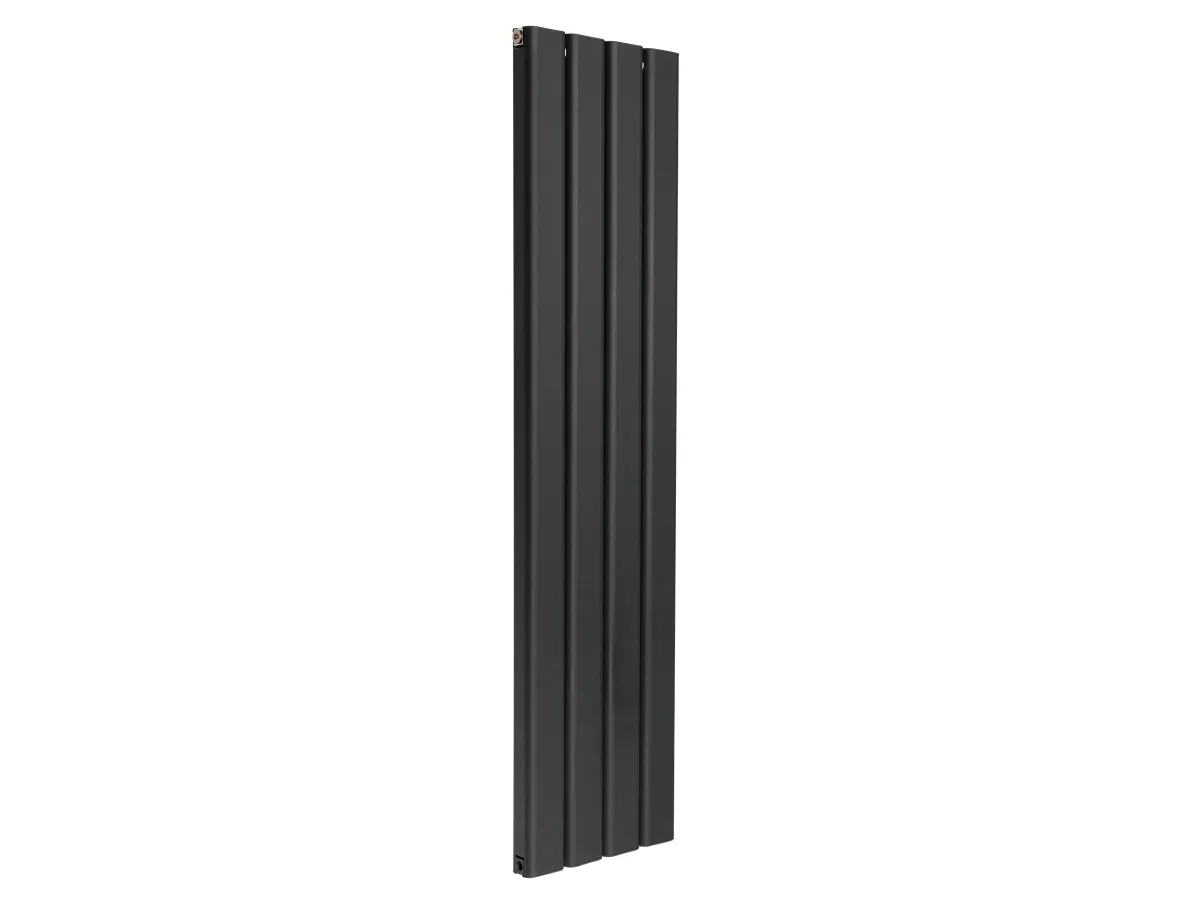 Calorifer decorativ LOJIMAX colecția DIAMOND DOUBLE 1400x496 mm, Negru