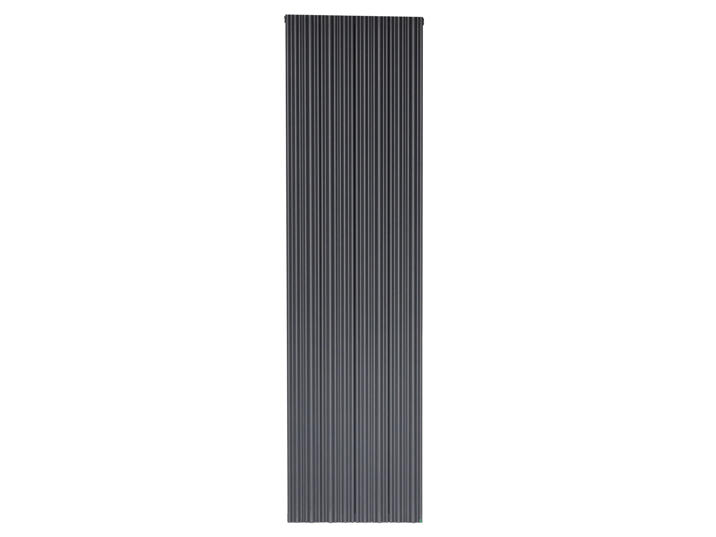 Calorifer decorativ LOJIMAX, colectia BAMBOO DOUBLE inaltimea 300 mm. latimea 239 mm. antracit mat