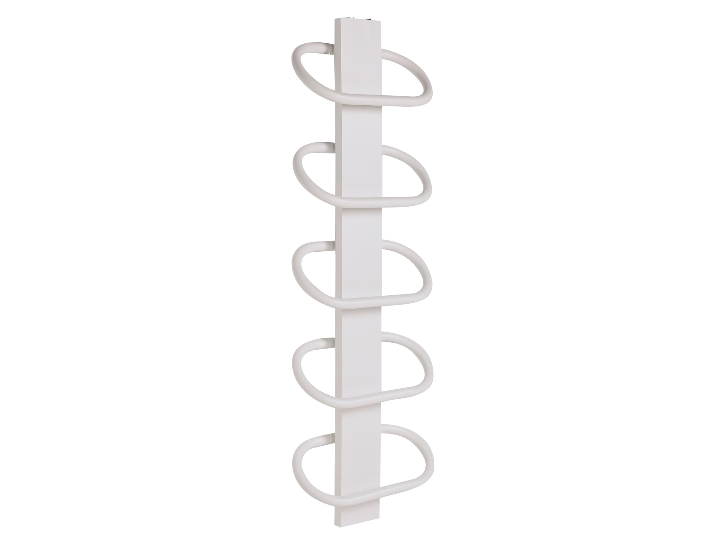 Uscător de prosoape decorativ LOJIMAX, colecția PEARL Lățime 1010 mm. Înălțime 400 mm. negru mat