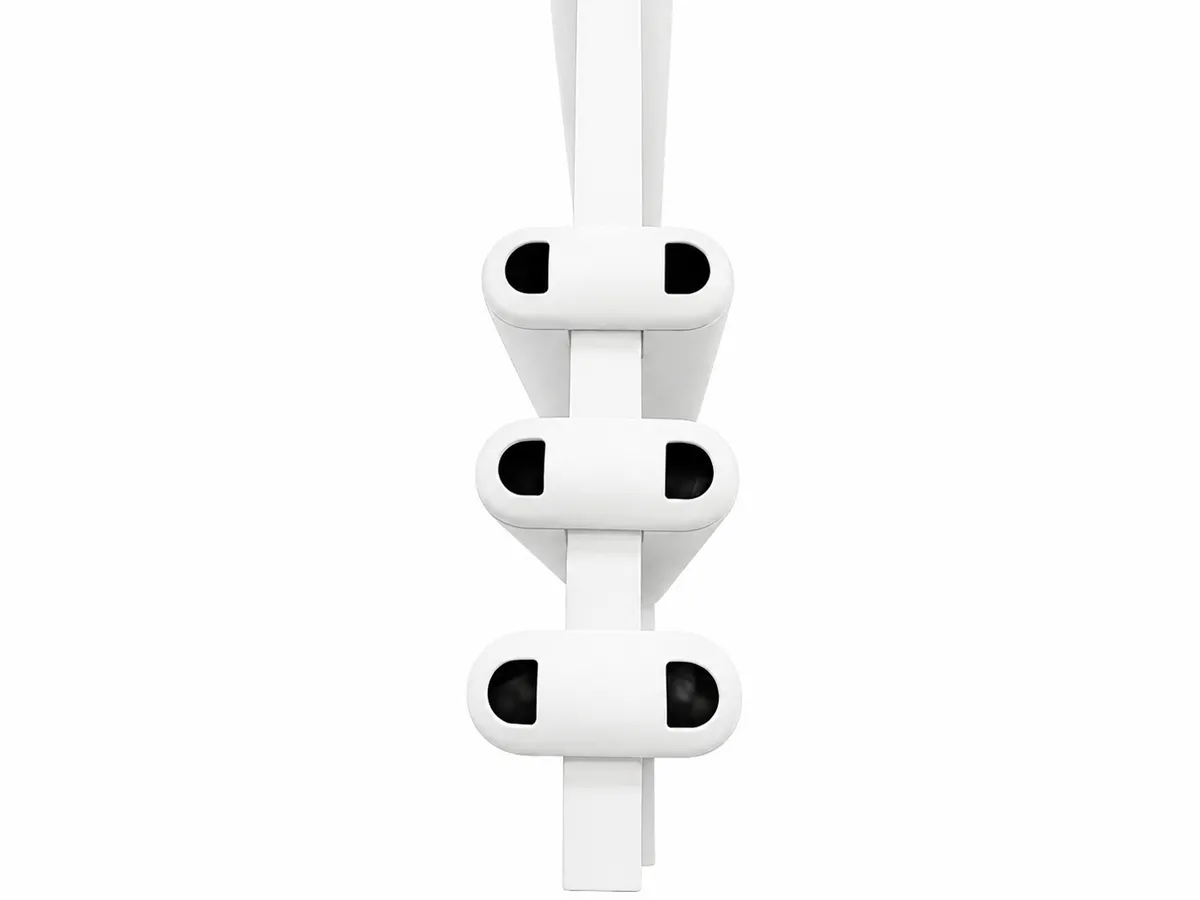 Uscător de prosoape de design LOJIMAX colecția VERO 1200x400 mm, Alb