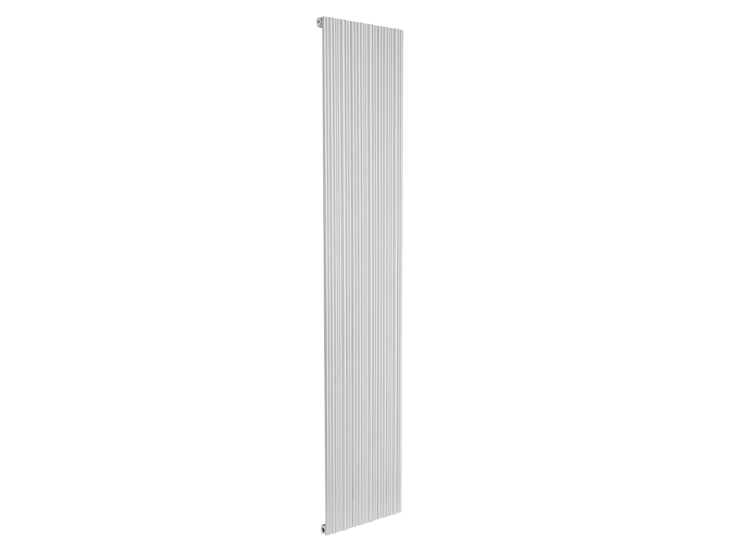 Calorifer decorativ LOJIMAX, colectia BAMBOO inaltimea 300 mm. latimea 239 mm. INOX MATT ANODISING