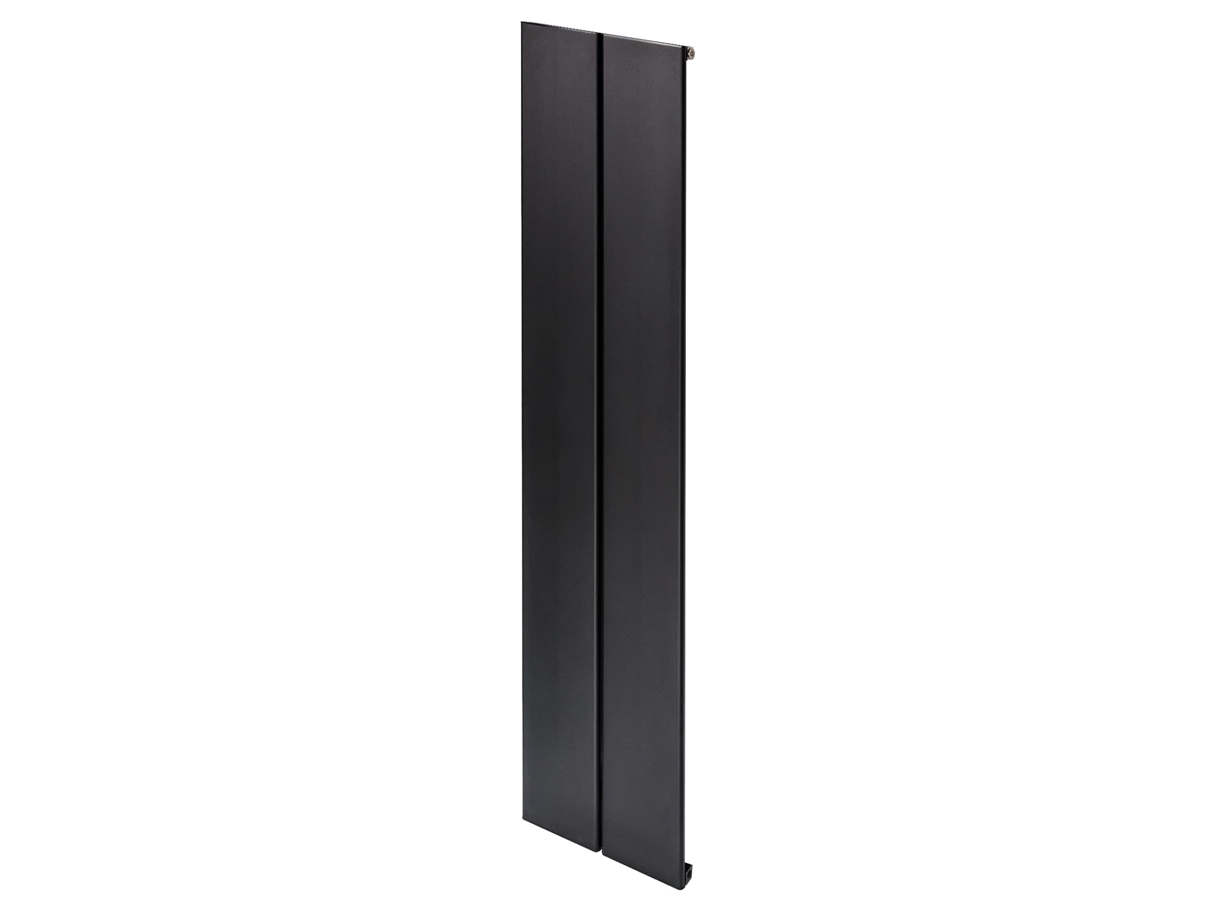 Calorifer decorativ LOJIMAX, colectia  NISH DOUBLE inaltimea 1800 mm. latimea 404 mm. negru mat