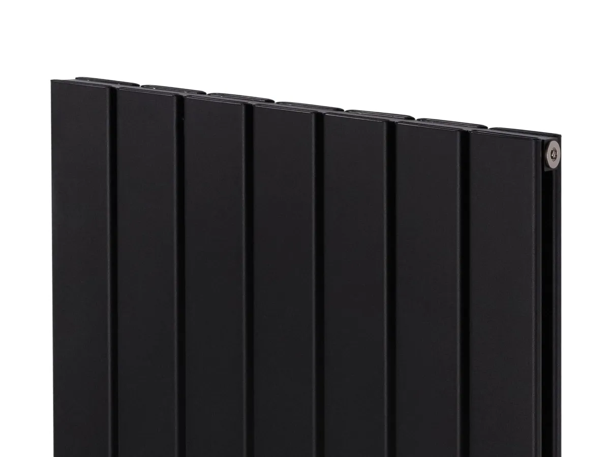 Calorifer decorativ LOJIMAX colecția ROYAL DOUBLE 1400x366 mm, Negru