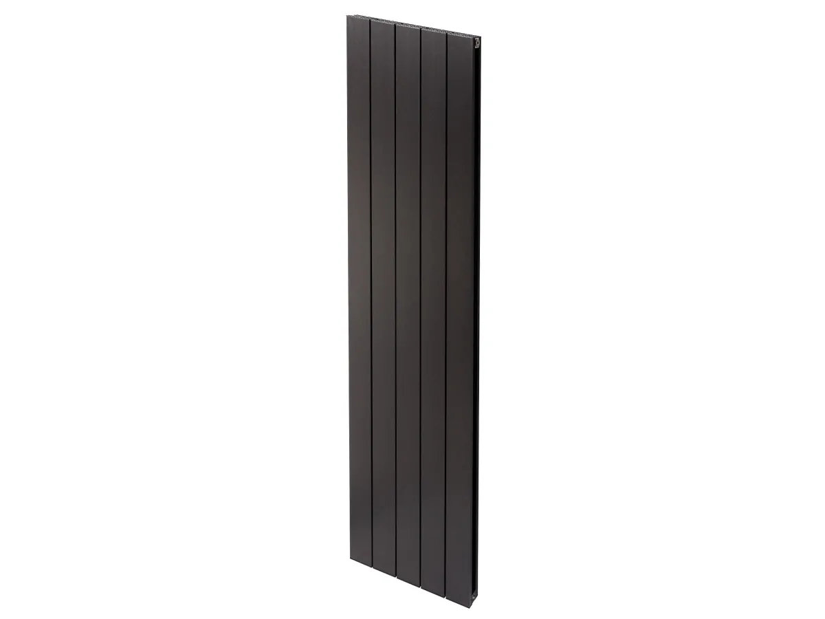 Calorifer decorativ  LOJIMAX colecția KALSEDON DOUBLE 1800x375 mm, BLACK SATIN