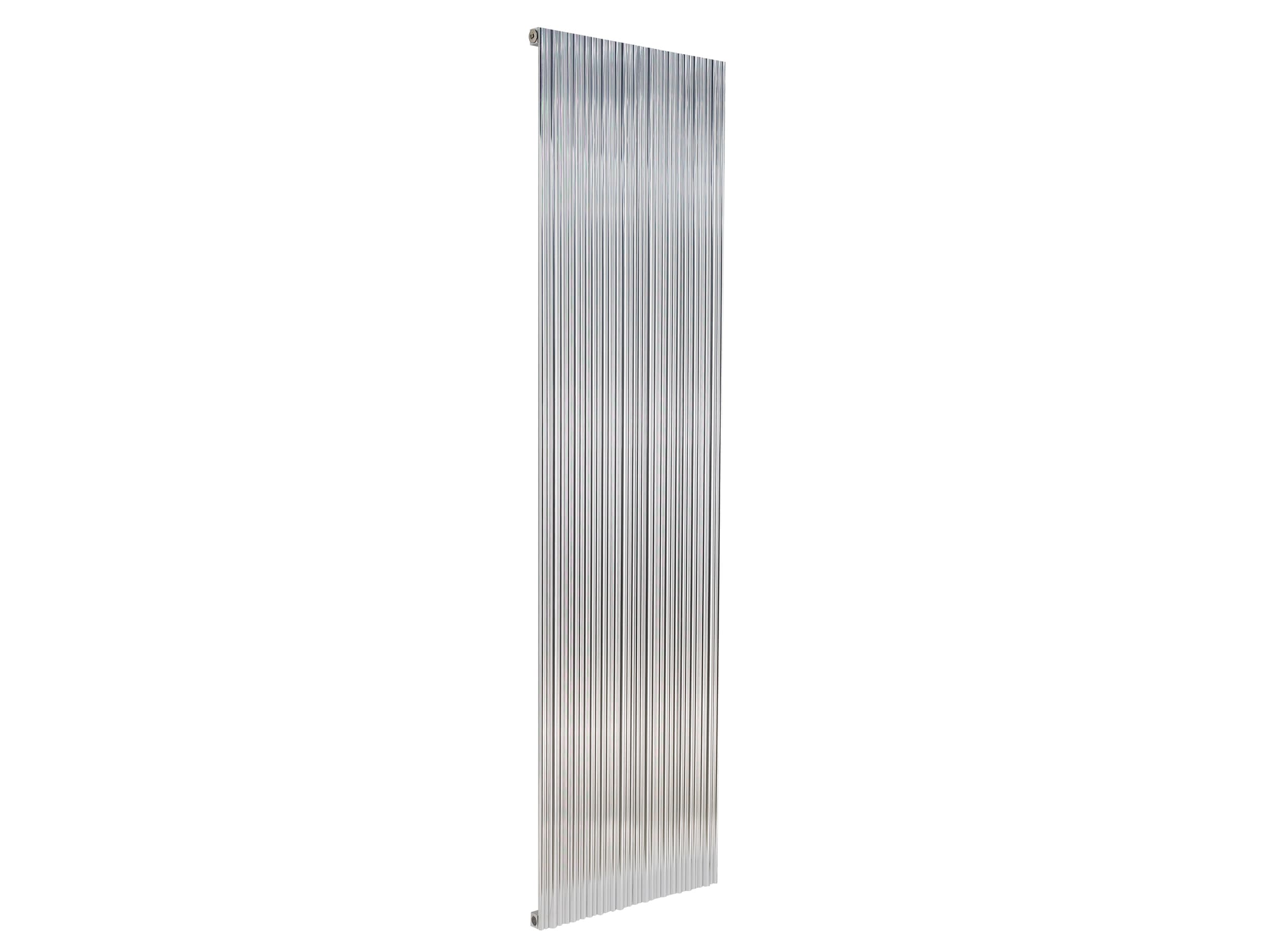 Calorifer decorativ LOJIMAX, colectia BAMBOO inaltimea 300 mm. latimea 239 mm. CHROME ANODISING