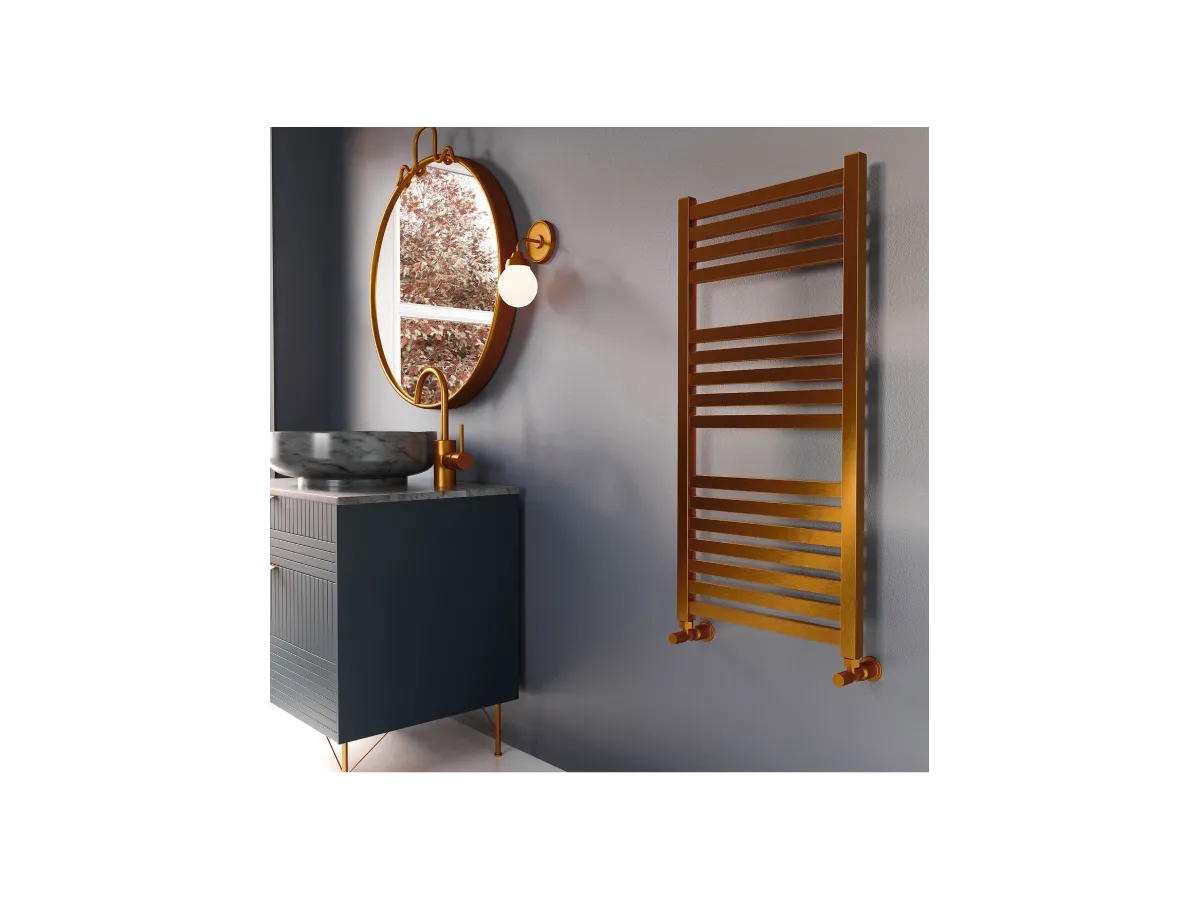 Calorifer decorativ LOJIMAX colecția AMETIST 800x449 mm, Alb