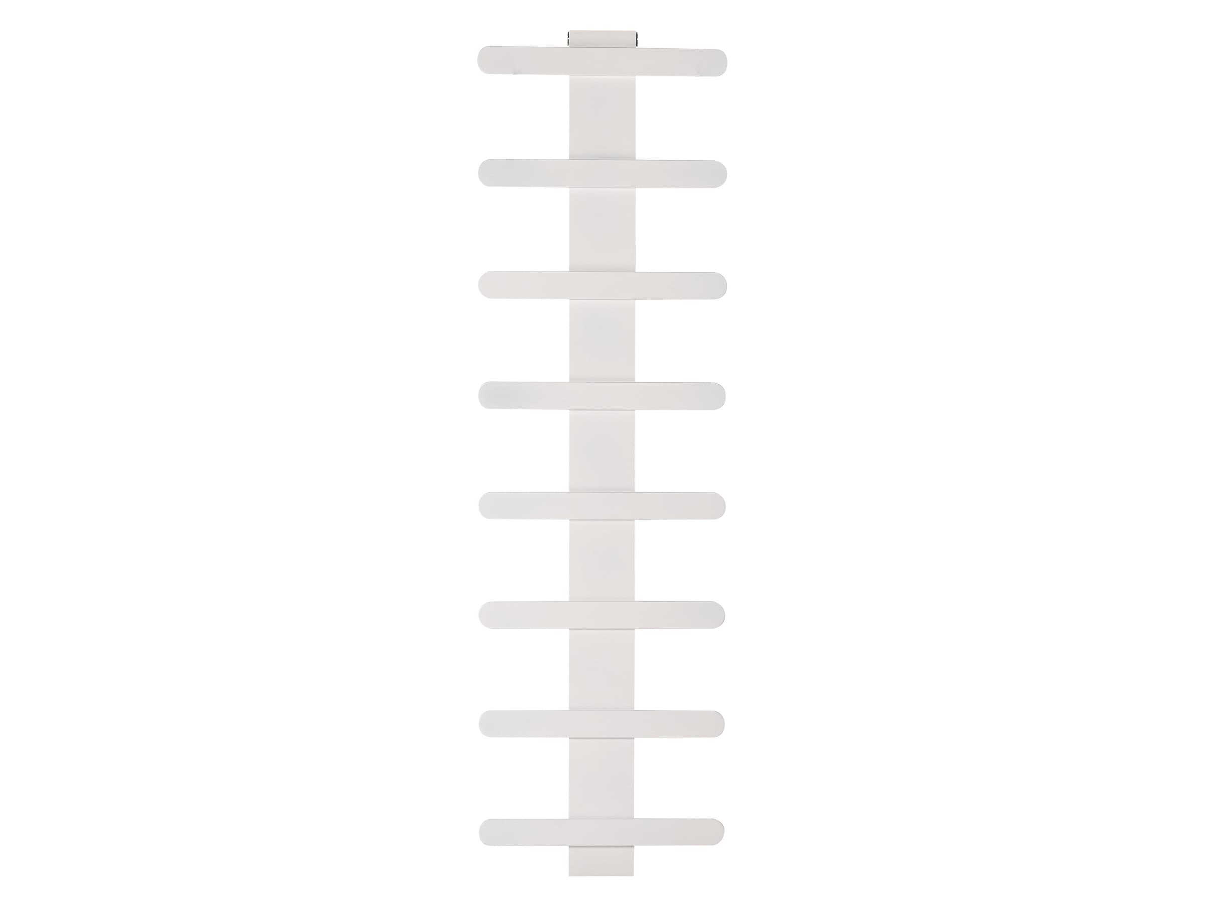 Uscător de prosoape decorativ LOJIMAX, colecția BALLOSS STYLE Lățime 1140 mm. Înălțime 400 mm. alb mat