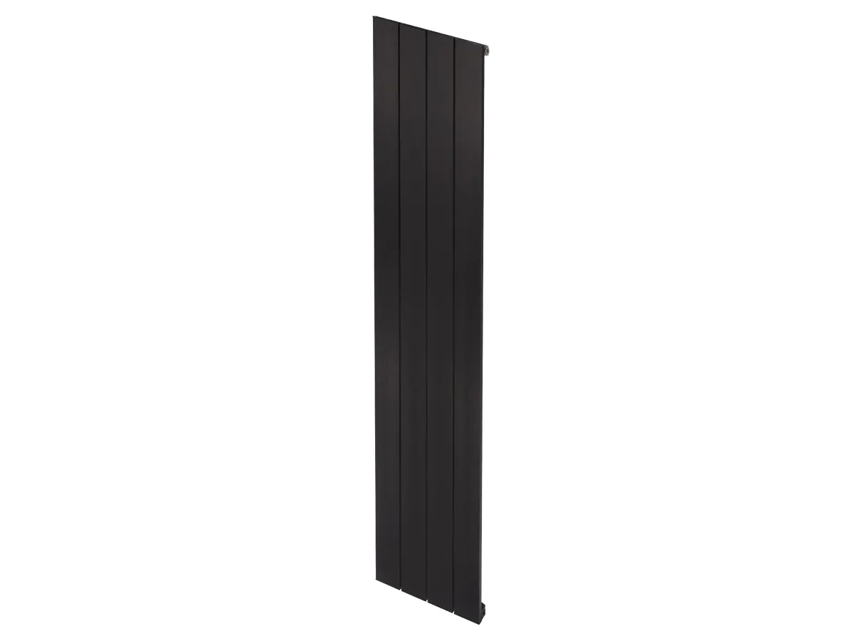 Дизайнерский радиатор LOJIMAX коллекция KALSEDON 1600x375 мм, BLACK SATIN