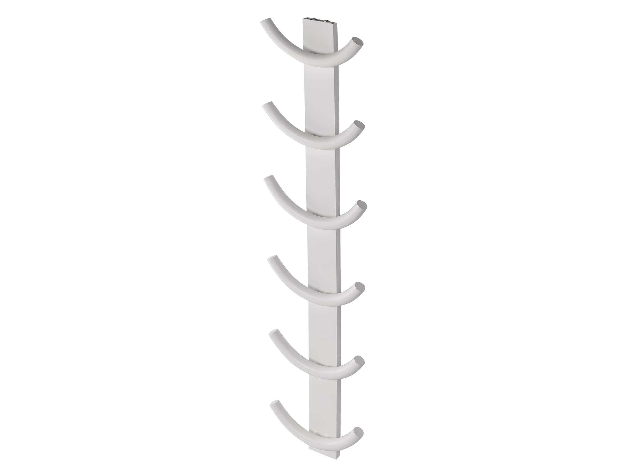 Uscător de prosoape decorativ LOJIMAX, colecția OXY Lățime 460 mm. Înălțime 400 mm. alb mat