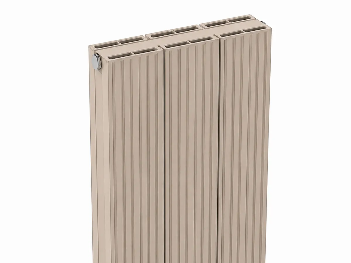 Calorifer decorativ CARISA, colecția MONZA DOUBLE, 1800x280 mm, KIWI