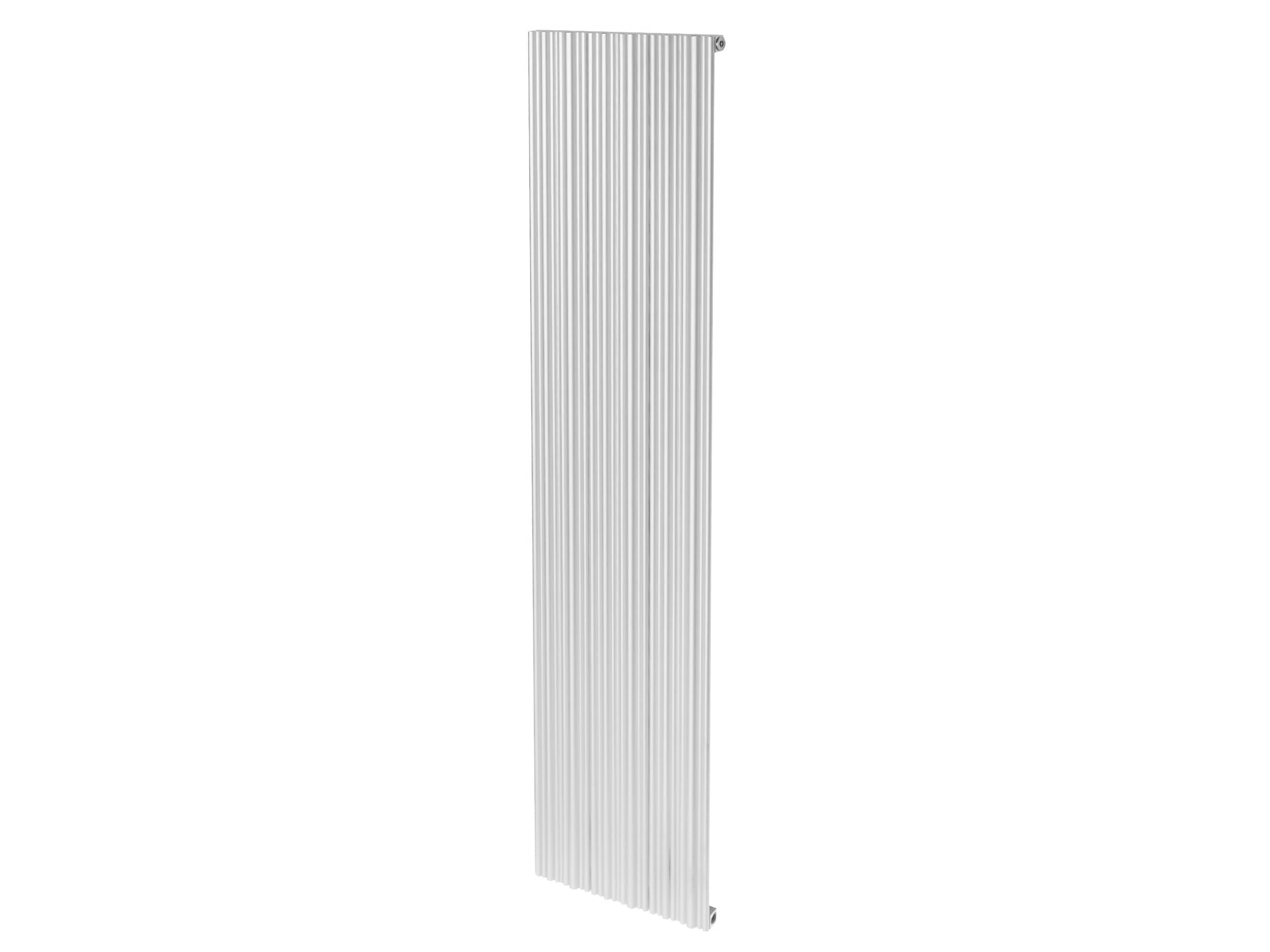 Calorifer decorativ LOJIMAX, colectia BAMBOO inaltimea 300 mm. latimea 239 mm. INOX MATT ANODISING