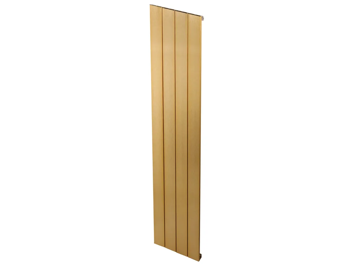 Дизайнерский радиатор LOJIMAX коллекция KALSEDON 1600x375 мм, GOLD SATIN