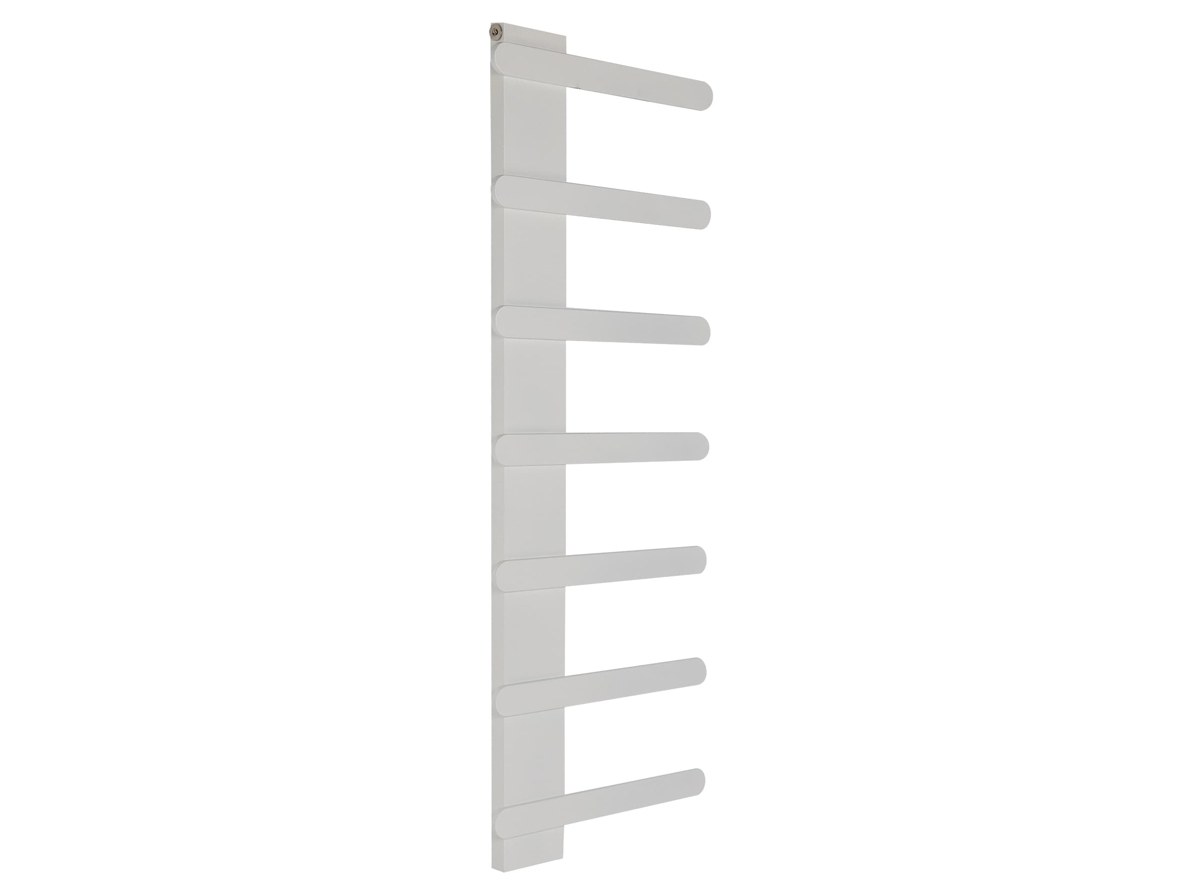 Uscător de prosoape decorativ LOJIMAX, colecția NUMMO STYLE Lățime 940 mm. Înălțime 450 mm. negru mat
