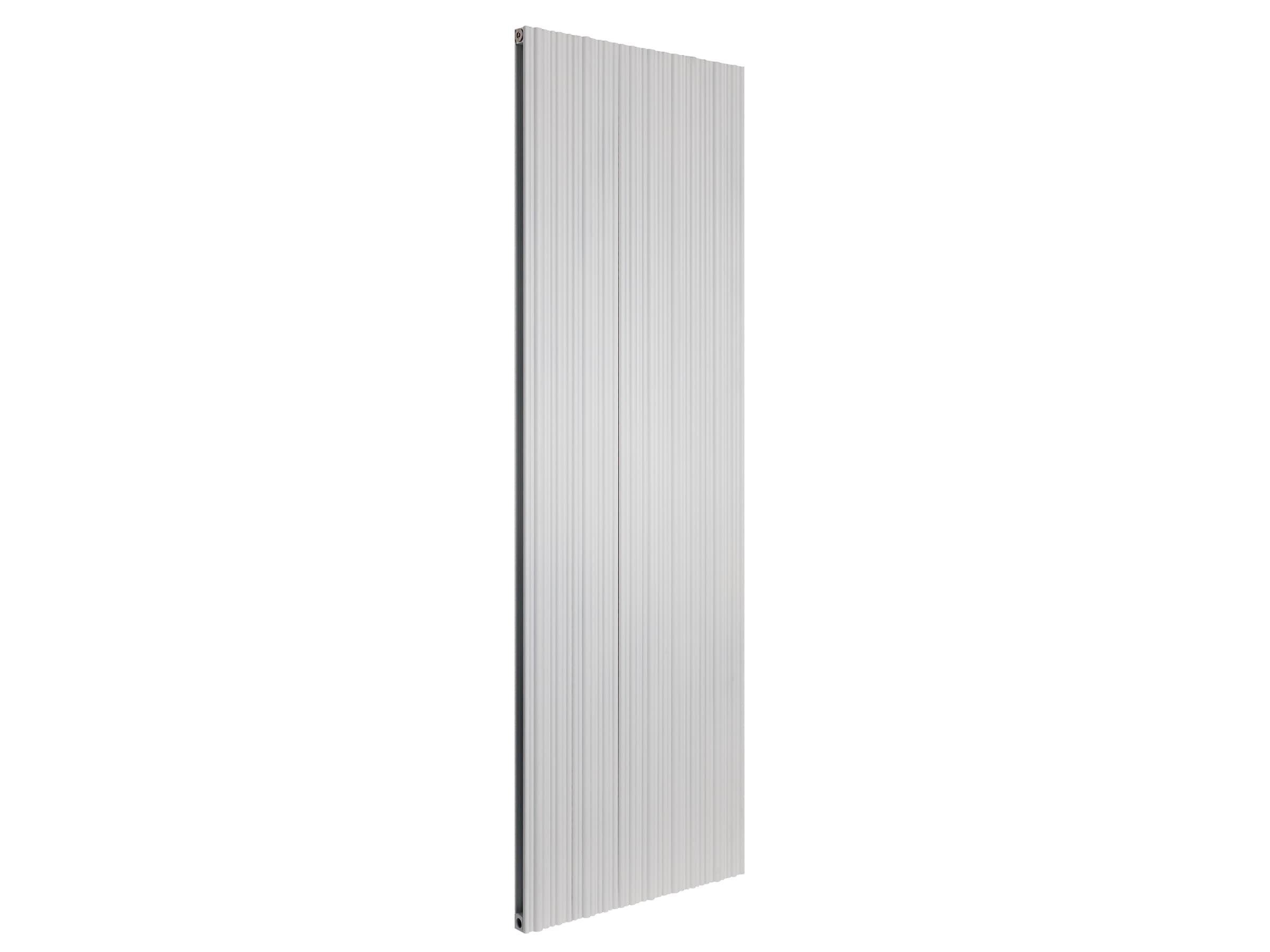 Calorifer decorativ LOJIMAX, colectia BAMBOO DOUBLE inaltimea 300 mm. latimea 239 mm. alb mat