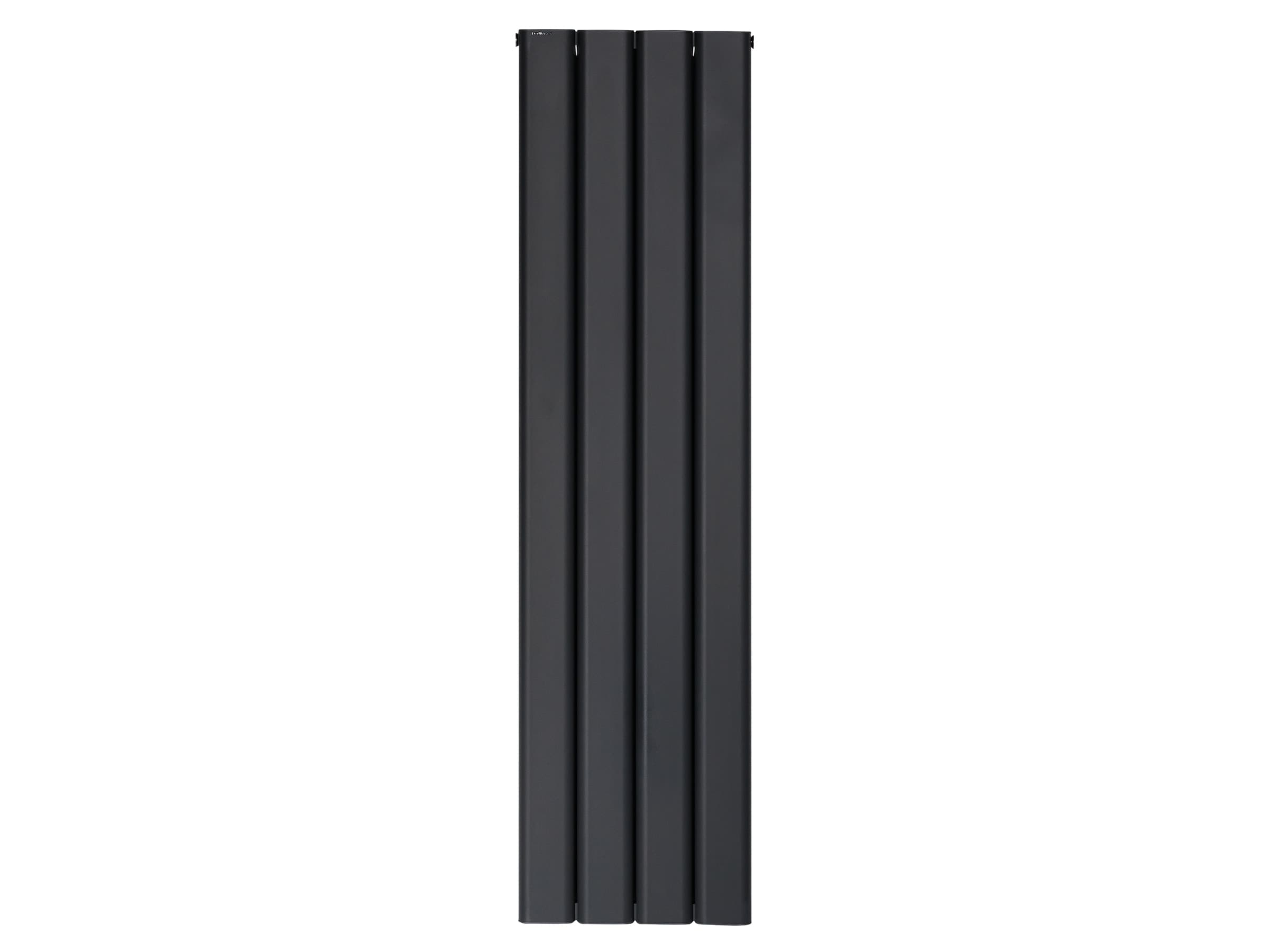 Calorifer decorativ LOJIMAX, colectie DIAMOND DOUBLE 300 mm. 296 mm. negru mat
