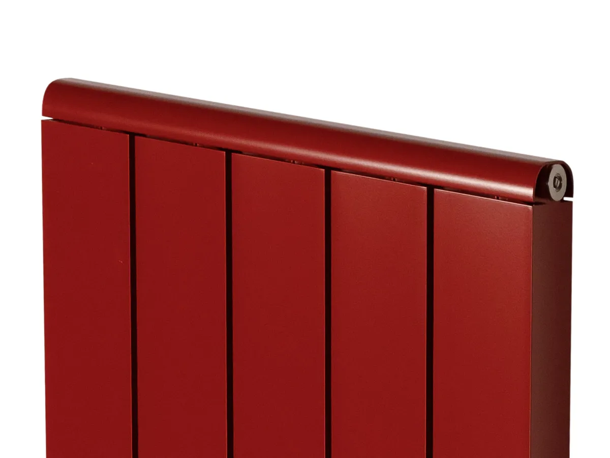 Дизайнерский радиатор LOJIMAX коллекция LOVA LINE 1800x400 мм, RAL8012