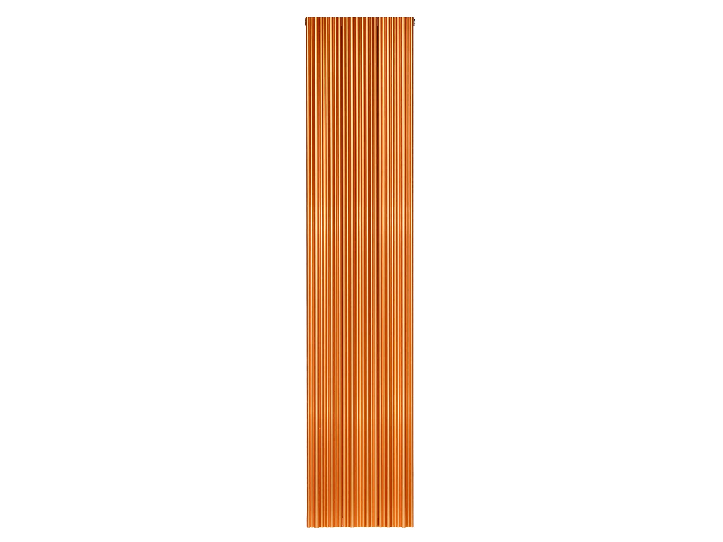Calorifer decorativ LOJIMAX, colectia BAMBOO inaltimea 500 mm. latimea 359 mm. COPPER MATT ANODISING