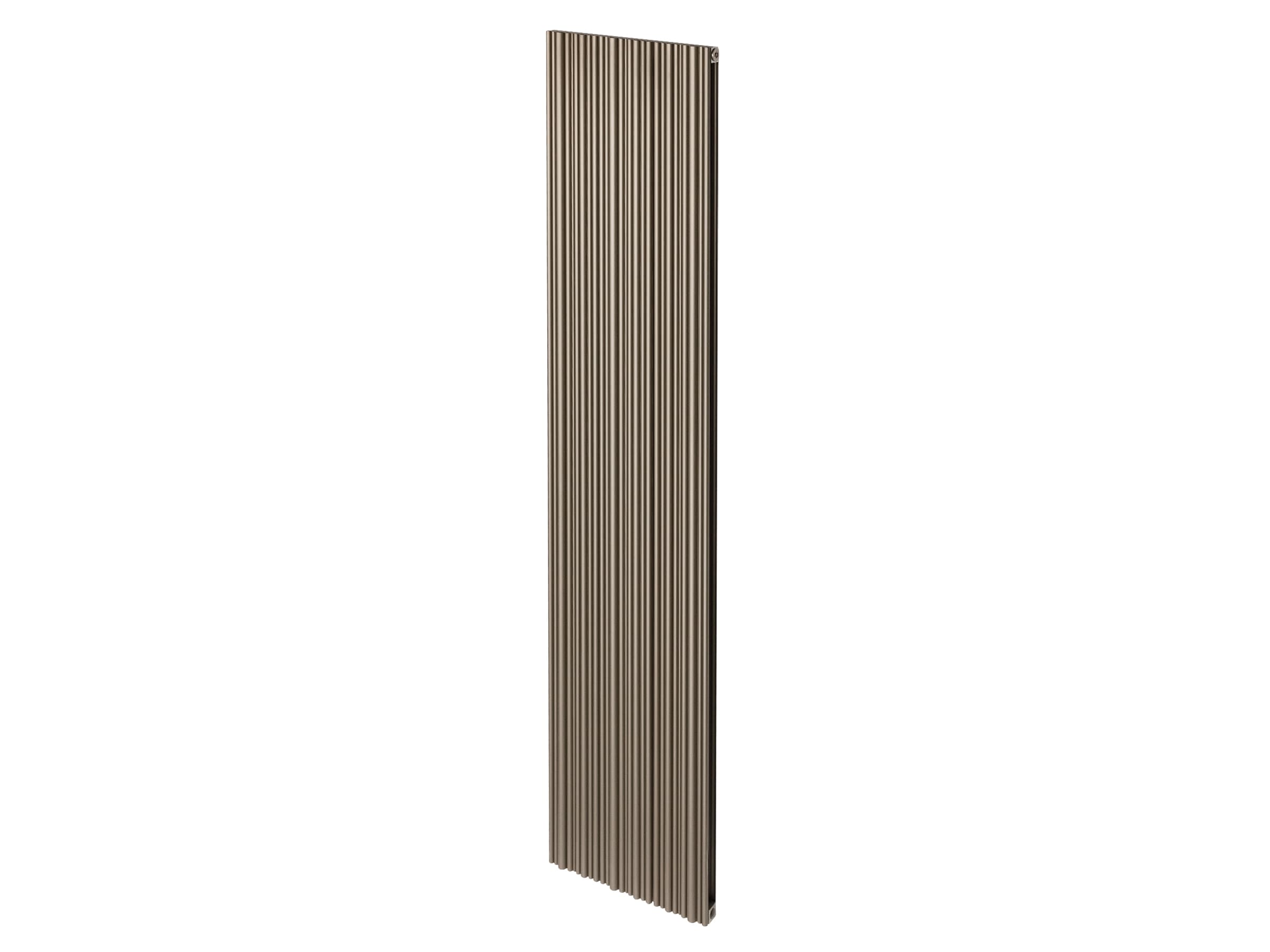 Calorifer decorativ LOJIMAX, colectia BAMBOO DOUBLE inaltimea 300 mm. latimea 239 mm. BRONZE MATT ANODISING