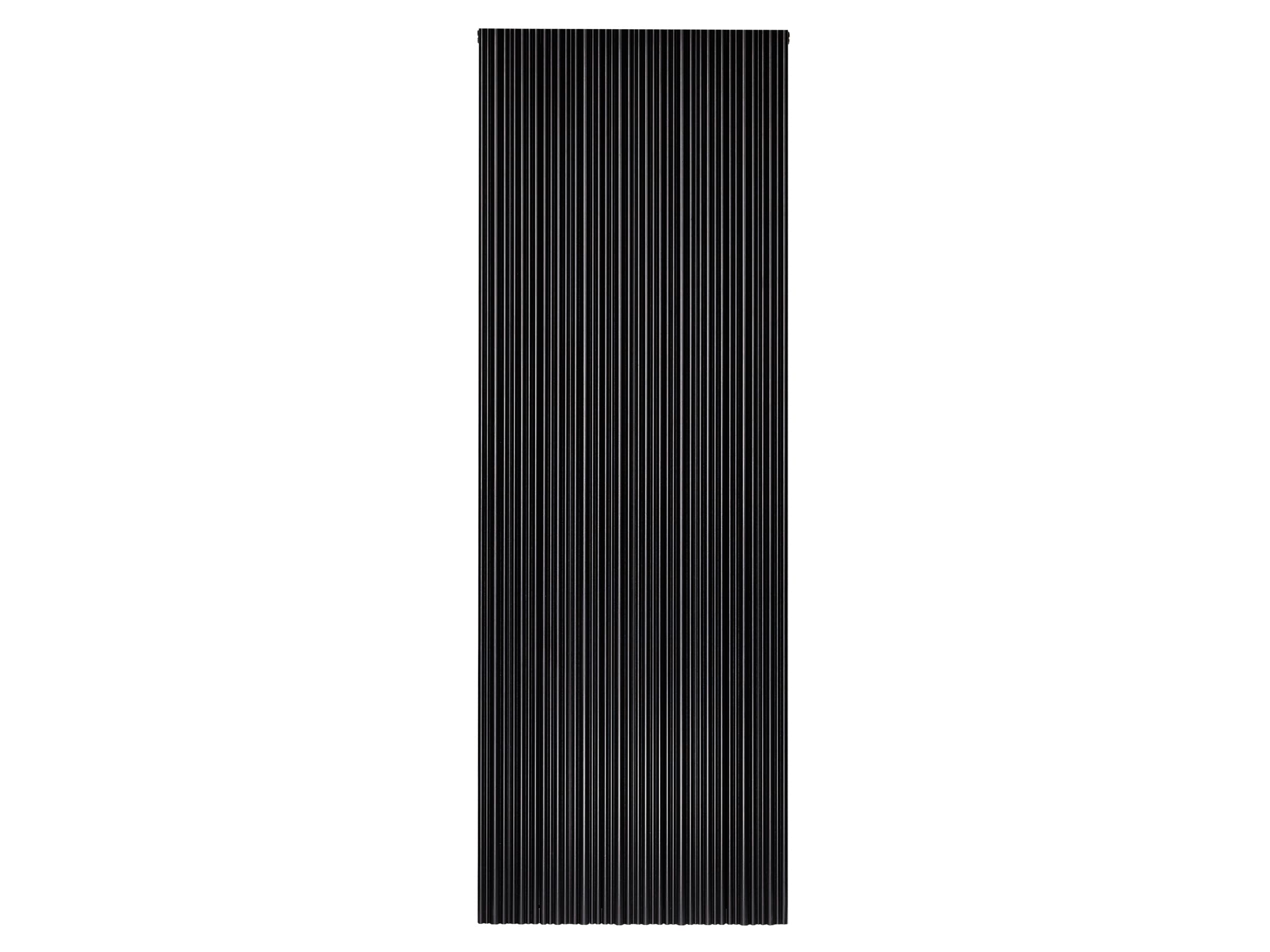 Calorifer decorativ LOJIMAX, colectia BAMBOO DOUBLE inaltimea 300 mm. latimea 239 mm. negru mat