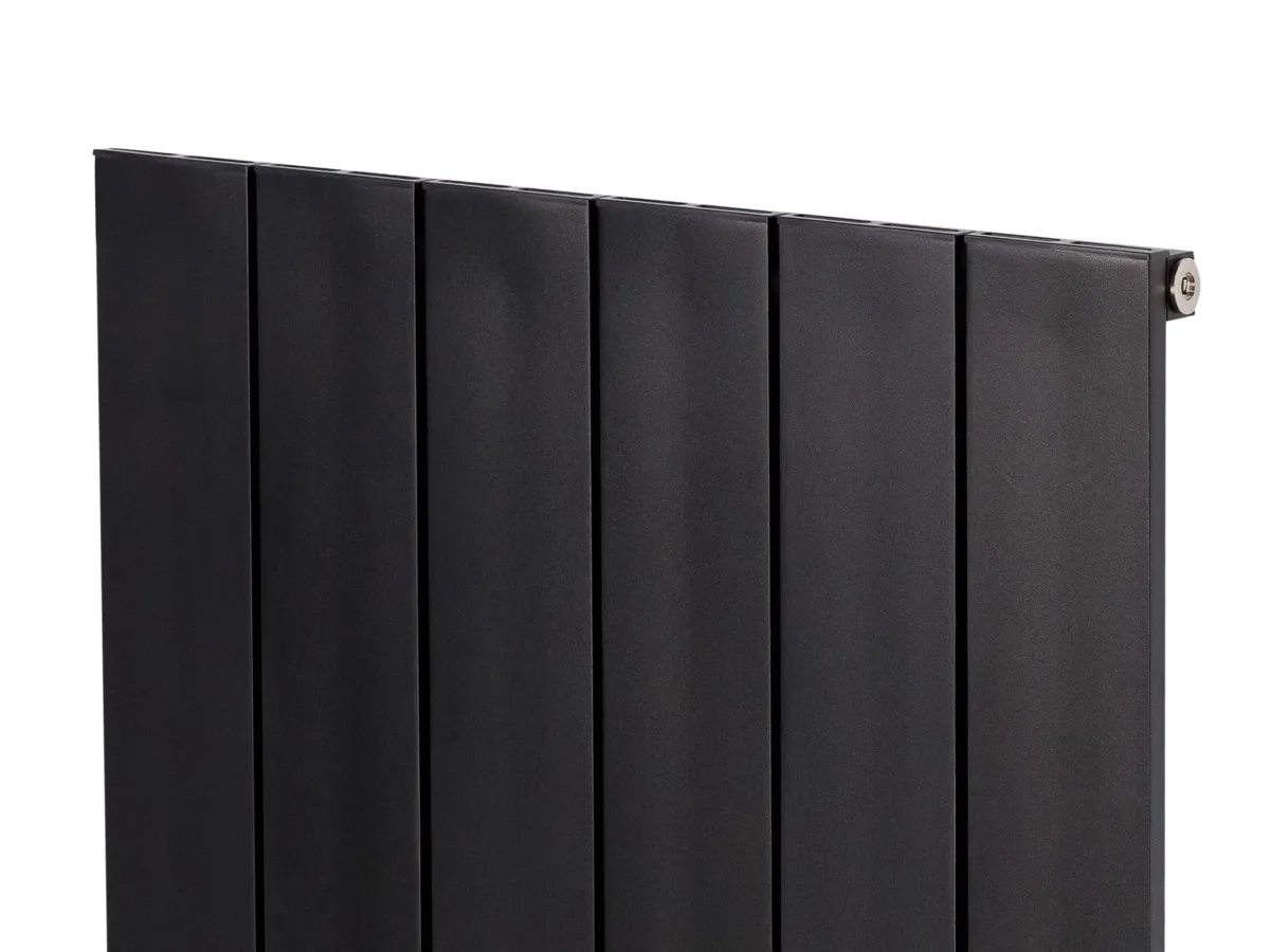 Calorifer decorativ LOJIMAX colecția KALSEDON 1400x470 mm, Negru